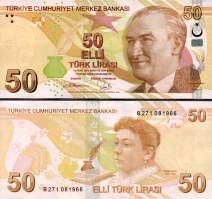 *50 lír Turecko 2012, P225b UNC - Kliknutím na obrázok zatvorte -